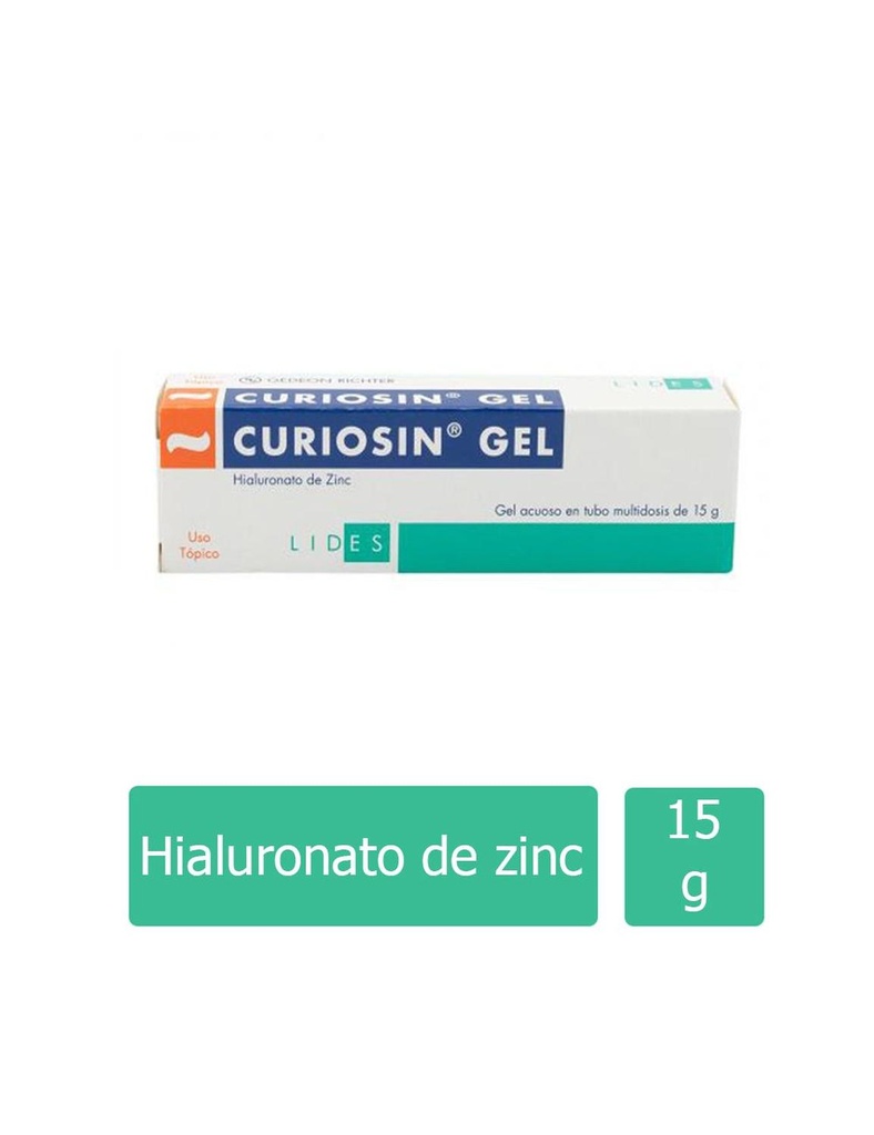 Curiosin Tubo Gel 15 G | Club Presalud